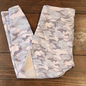 Fabletics Pink Camouflage Leggings